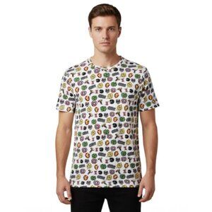 MeUndies Marvel Avengers Men 2021 Modal Crew All Over Print Logo T-Shirt(M) NEW